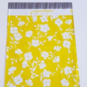 25 pcs Daisy Poly Mailers 12.5"x15.5" inch 3.15 mm